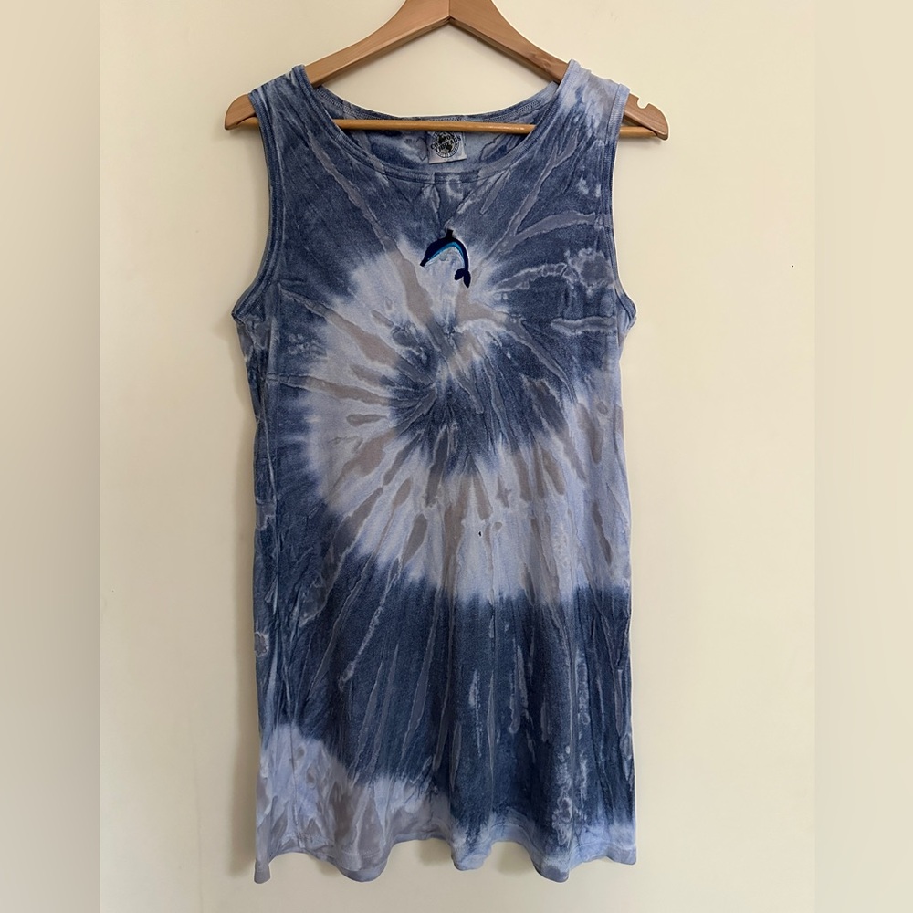 Vintage Tie-Dye Sleeveless Dress/Top